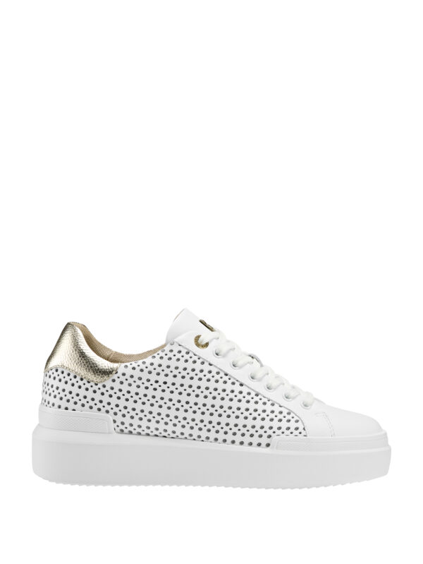 22620065-067 Полуботинки кроссовые женские HOLLYWOOD 36Белый-Платиновый Bogner shoes 00
