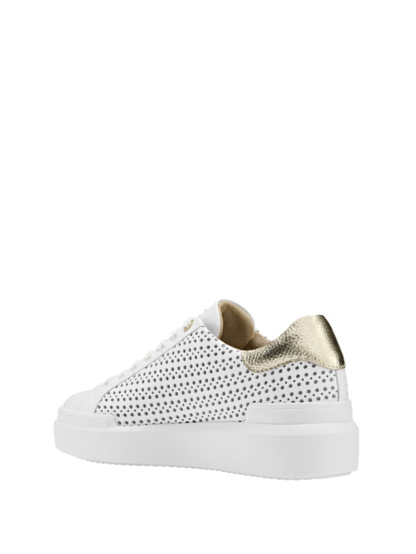 22620065-067 Полуботинки кроссовые женские HOLLYWOOD 36Белый-Платиновый Bogner shoes 01